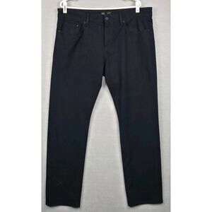 Hugo BOSS Delaware Slim Fit Stretch Pants Performance Chino Golf Navy Mens 36x31